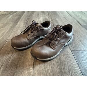 Red Wing Womens ComfortPro Steel Toe Oxford Work Shoes Size 7‎
